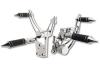 Chrom Billet Fußrastenanlage Kit für Harley-Davidson® Modelle 