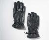 Leder-Sommerhandschuh schwarz 