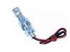 LED Leuchtschraube Alu silber, Kopf 10mm x  18mm 