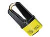 ABUS Bremsscheibenschloss Granit Quick 37, gelb 
