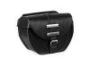 Satteltaschen Ohio II mit Clip System, schwarzes Leder 