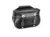 Satteltaschen Heritage, schwarzes Leder 