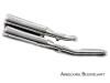 Flat Track Pipes Slip-On Auspuffanlage für Suzuki VS 600 bis 800 Modelle 