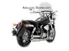Double Groove für Honda VT 750 Shadow, E-geprüft 