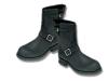 Engineer kurz, klassischer Outdoor Bikerstiefel, schwarz 