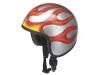 RB 654 Jet-Helm, Silber-Flamme 