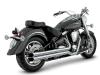Vance & Hines Long Shots HS Auspuffanlage für Yamaha XV 1600 Wild Star 