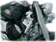 Steuerkopf-Verkleidung verchromt für Yamaha XVS 1100 Drag Star 